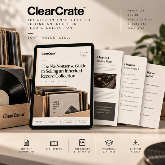 ClearCrate — The Vinyl Selling Guide